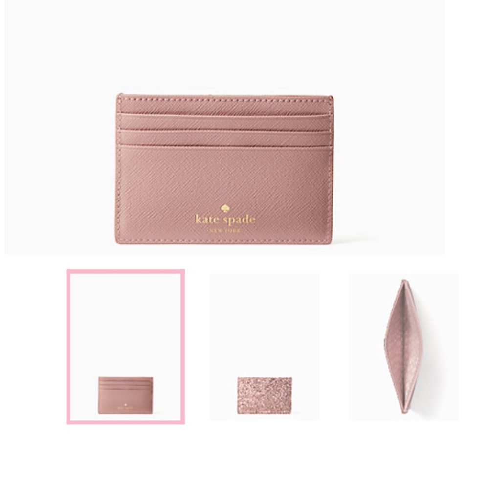 New Kate Spade shimmer mini wallet